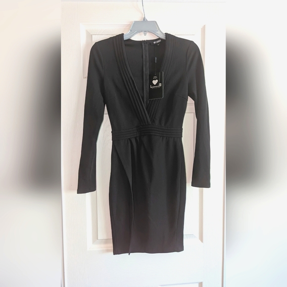 Missguided Black Mini Dress - Picture 1 of 2